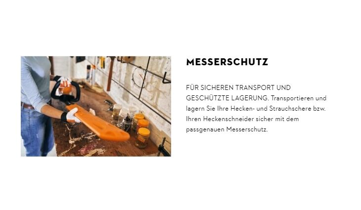 STIHL HSA 30 Akku-Heckenschere Solo AS-Sy. HA080113500