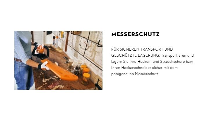 STIHL HSA 40 Akku-Heckenschere AS-Sy. Solo HA080113520