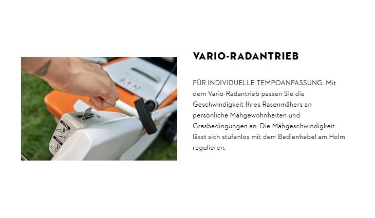 STIHL RM 448 V Benzin-Rasenmäher WB410113410