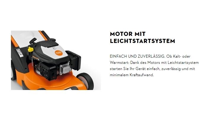 STIHL RM 448 V Benzin-Rasenmäher WB410113410