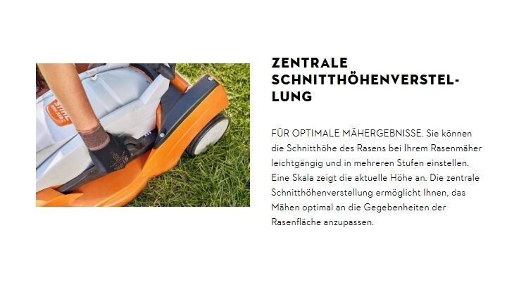 STIHL RM 448 V Benzin-Rasenmäher WB410113410