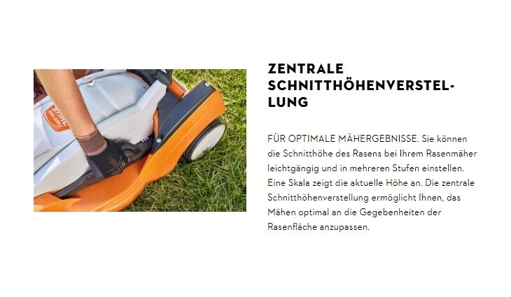 STIHL RMA 235 Akku Rasenmäher SET AK20 / AL101