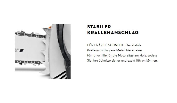 STIHL MSA 220 C-B Akku-Motorsäge Solo 35cm AP System