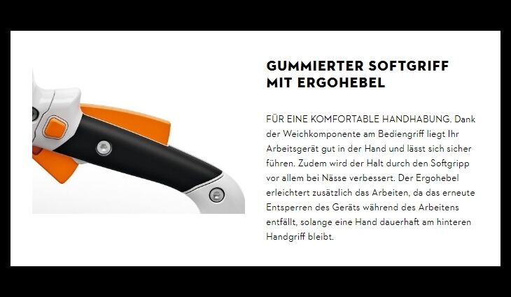STIHL MSA 200 C-B Akku Motorsäge 35cm Solo AP-System
