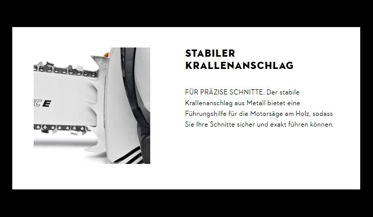 STIHL MSA 200 C-B Akku Motorsäge 35cm Solo AP-System