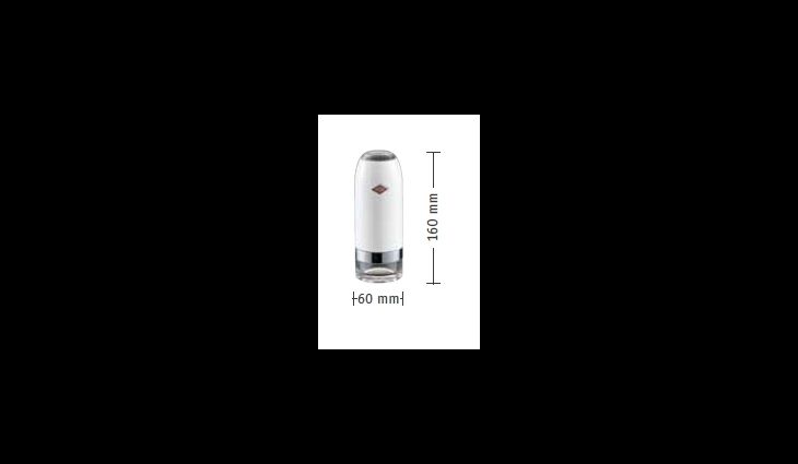Wesco Gewürzmühle weiß 322774-01