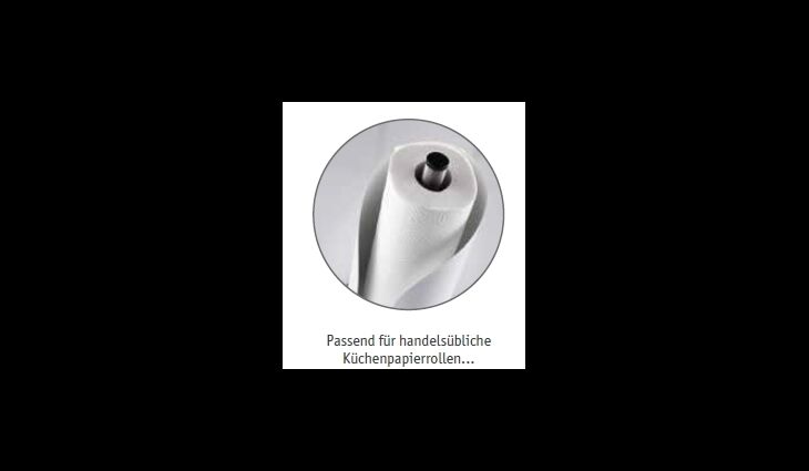 Wesco Küchenrollenhalter cool-grey 322104-76