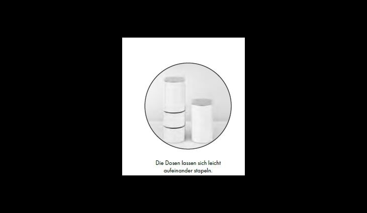 Wesco Vorratsdose Loft 2,2L Cool-Grey matt 321411-79