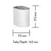 Wesco Vorratsdose Loft 2,2L Graphit matt 321411-77
