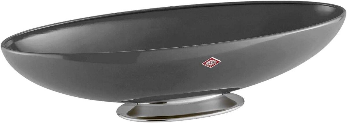 Wesco Obstschale Aus Metall - Weißer Brotkorb Für Stilvolle Küchendekoration