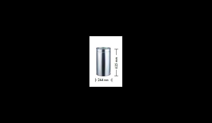 Wesco Big Baseboy 30 Mülleimer 30L cool-grey 134731-76