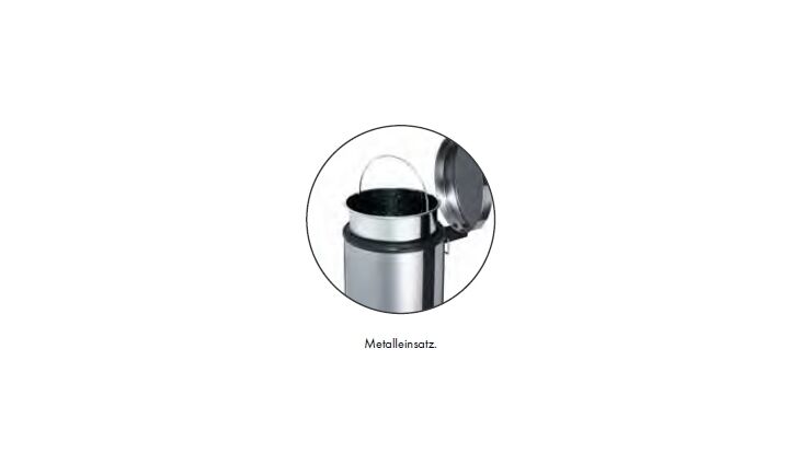 Wesco Gastro-Treteimer 128 weiß 128531-01
