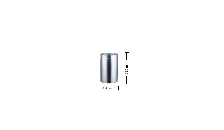 Wesco Kickboy Abfallsammler Edelstahl 177734-41