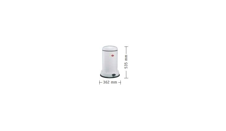 Wesco Baseboy 15 Abfallsammler matt schwarz 134331-73