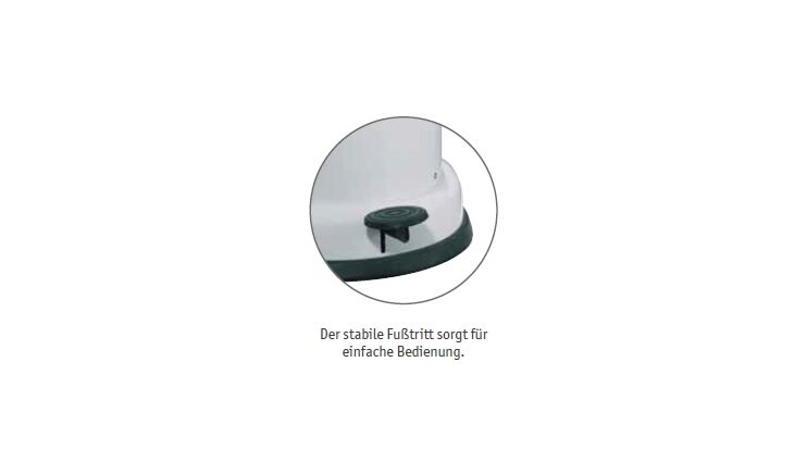 Wesco Baseboy 15 Abfallsammler matt schwarz 134331-73