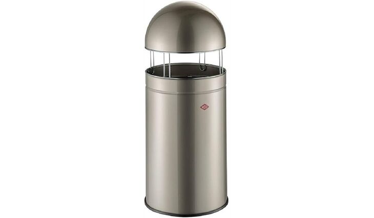 Wesco Big Cap Abfallsammler neusilber 357901-03