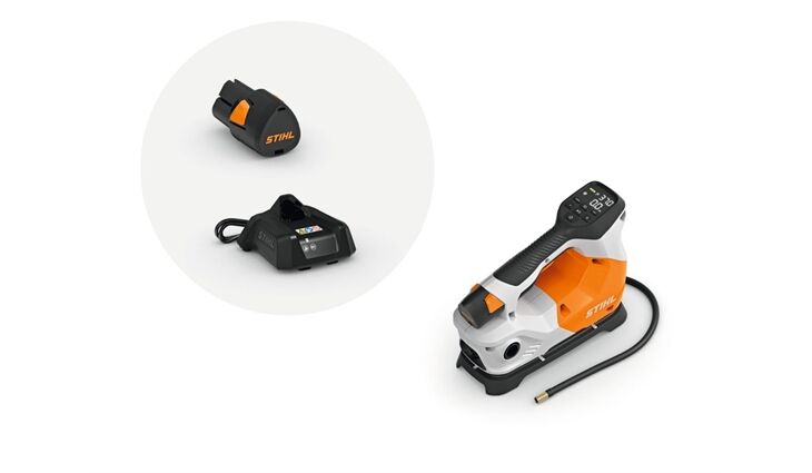 STIHL KOA20 Akku-Kompressor Set AS2 SA060118210