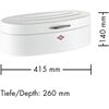 Wesco Brotkasten Elly weiß 236201-01