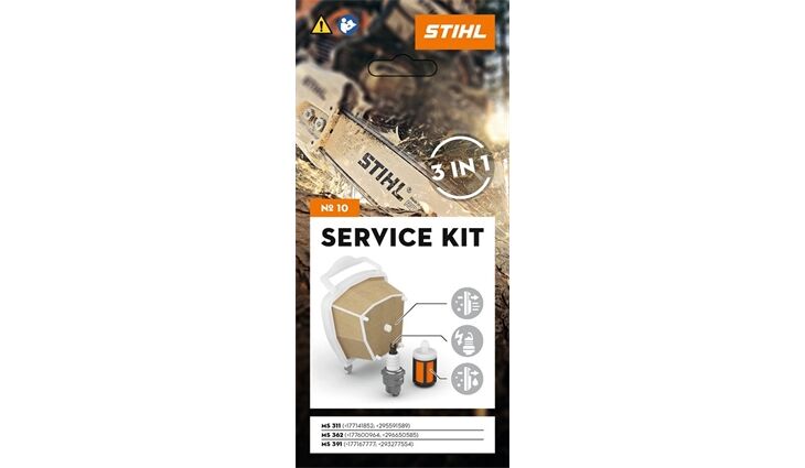 STIHL Service Kit 10 für Benzin-Kettensägen 11400074100