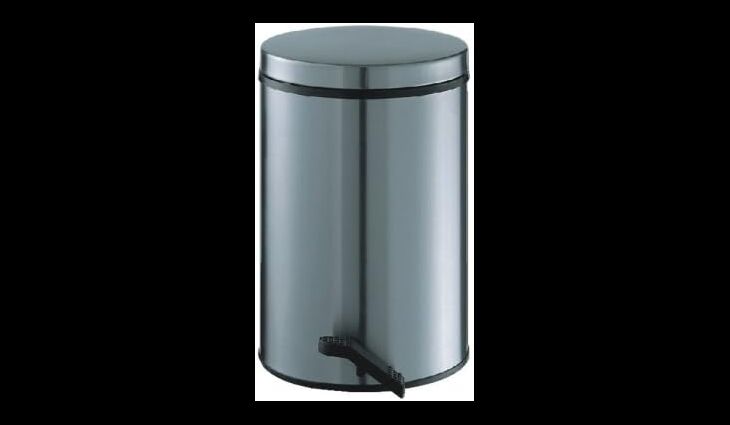 Wesco Abfallsammler 117 Edelstahl matt 117214-47