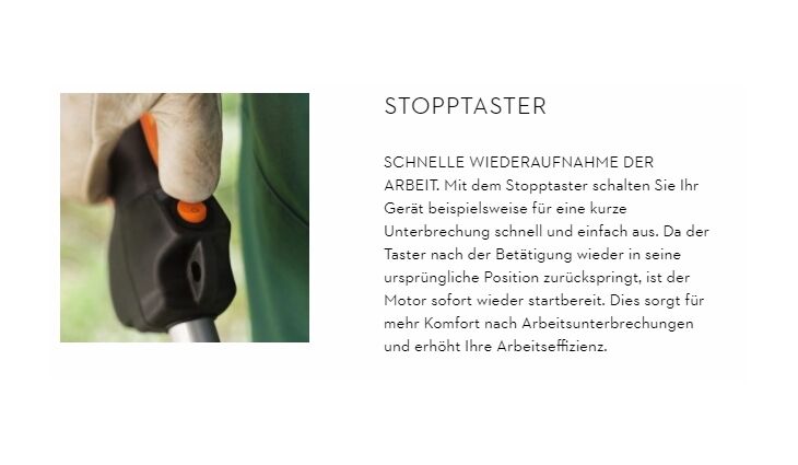 STIHL FS 261 C-E Benzin Freischneider 41472000589