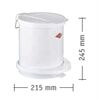 Wesco Abfallsammler 101 neusilber 101012-03