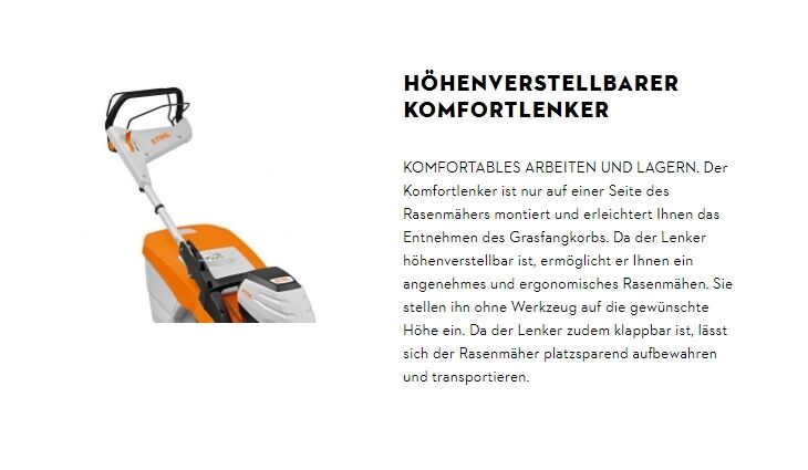 STIHL RMA 448 PV Akku-Rasenmäher Solo WA410111420