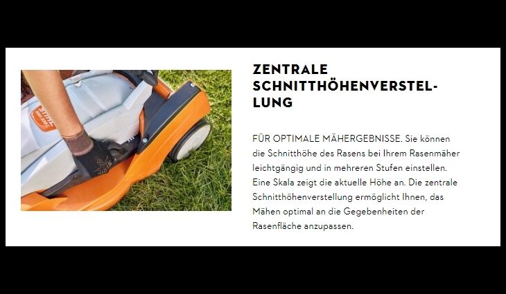 STIHL RMA 448 PV Akku-Rasenmäher Solo WA410111420