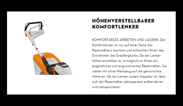 STIHL RMA 453 PV Solo Akku Rasenmäher WA420111400