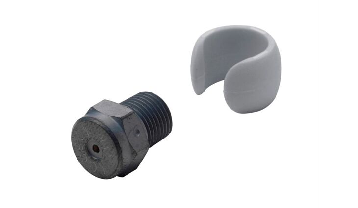 Nilfisk HD-Düse Tornado 0400 Metallicgrau
