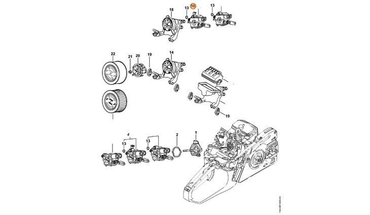 STIHL Vergaser WTF 4 11431200631