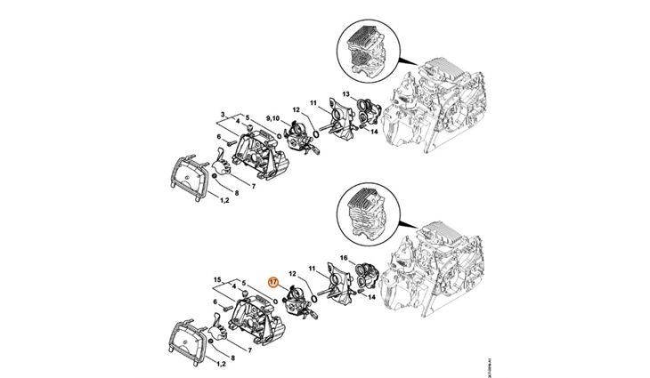 STIHL Vergaser C1Q-S121 11391200605