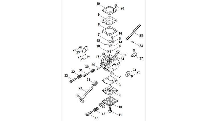 STIHL Vergaser WT 160 41301200601