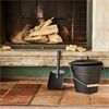 Siena Garden Ascheeimer mit Schaufel +Deckel H27538