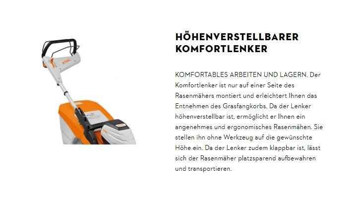 STIHL RMA 443 Akku Rasenmäher AK Solo WA400111400