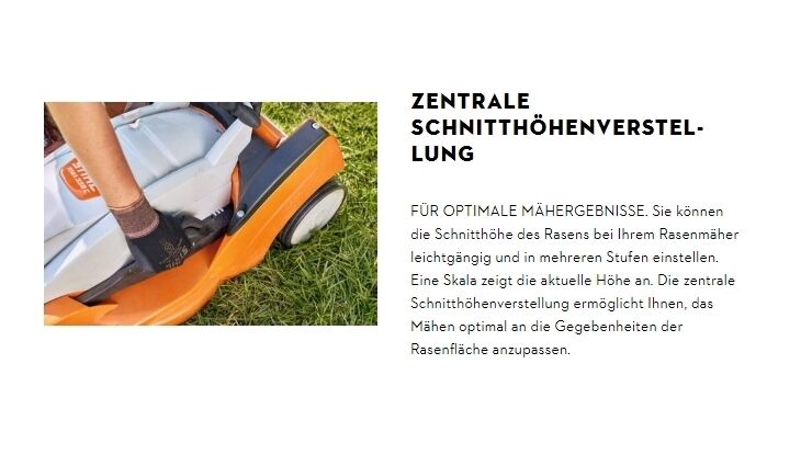 STIHL RMA 443 Akku Rasenmäher AK Solo WA400111400