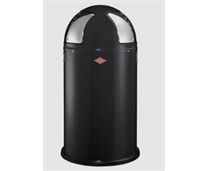 Wesco Push Two Abfallbehälter matt schwarz 175861-73