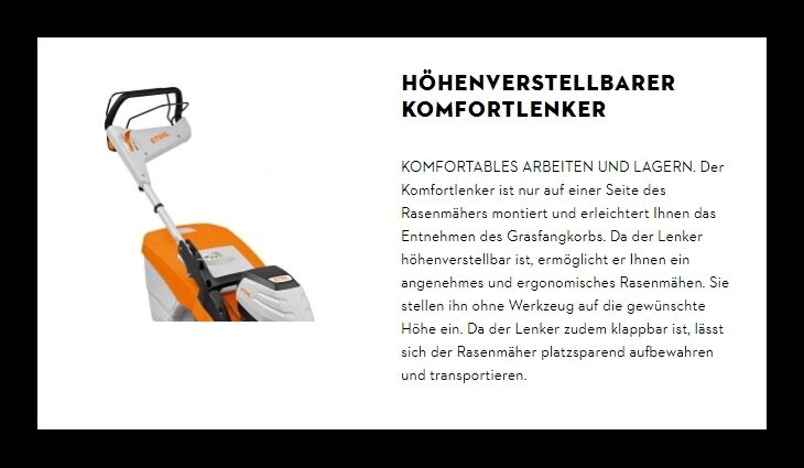 STIHL RMA448PV Akku-Rasenm. Set AP30/AL301 WA412000007