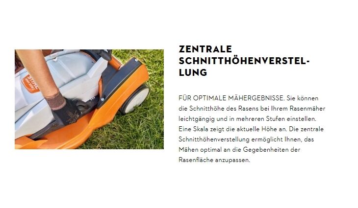 STIHL RMA448PV Akku-Rasenm. Set AP30/AP300S/AL301
