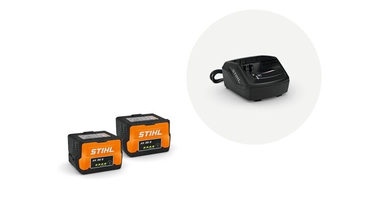 STIHL Starter Set AK30S Plus 2xAK30S/ AL101 45200075904