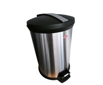 Wesco Treteimer 108 12L Edelstahl 108214-47