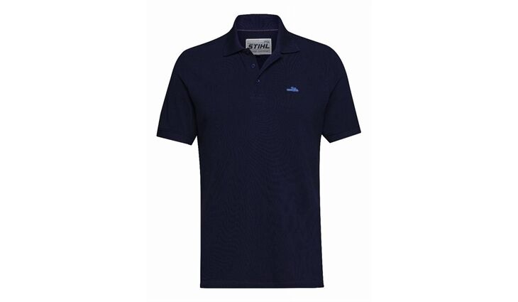 STIHL Poloshirt ICON blau Gr. M 04206001352