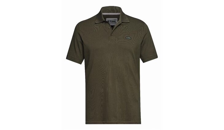 STIHL Poloshirt ICON khaki Gr.M 04206001252
