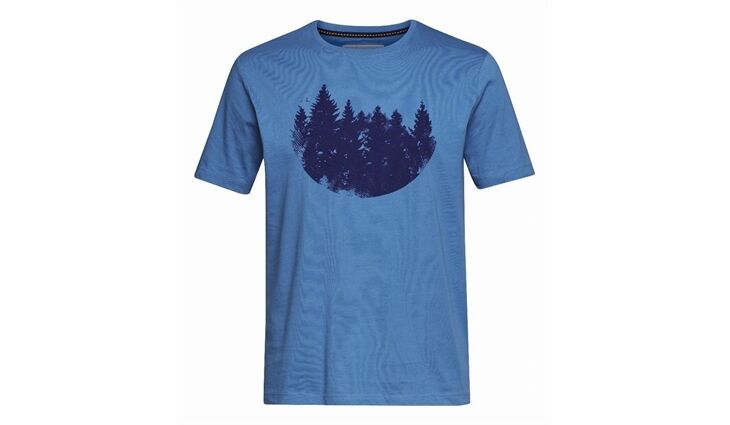 STIHL T-Shirt Fir Forest blau Gr.M 04206002152