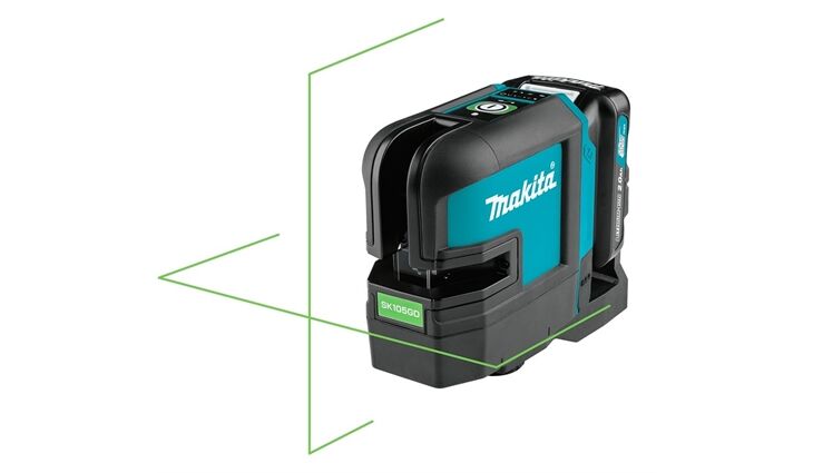 Makita Akku-Kreuz Linienlaser grün SK105GDZ ohne AK/LG