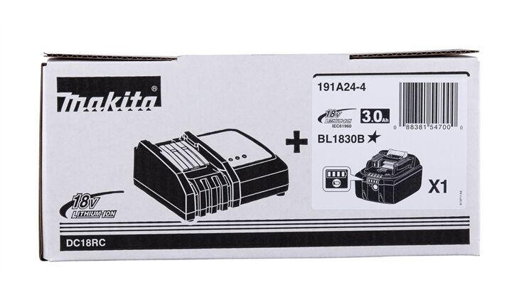 Makita Power Source-Kit 18V 3,0Ah + Ladegerät 191A24-4