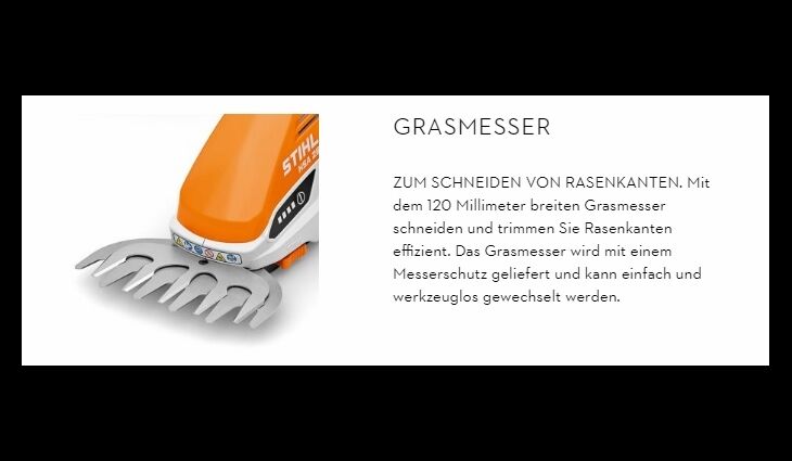 STIHL HSA 26 Set Akku-Strauchschere HA030113521 NEU!