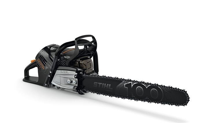 STIHL MS500I Motorsäge 63cm Centennial Edition schwarz