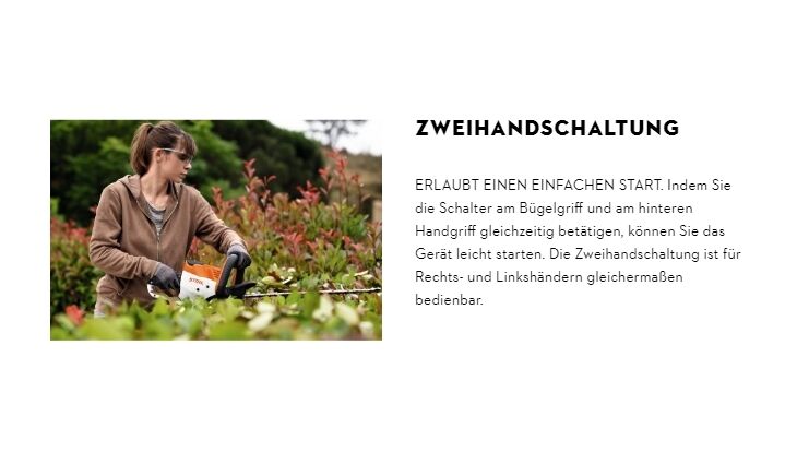 STIHL HSA 30 Akku-Heckenschere Set 1xAS2+AL1 HA080113536