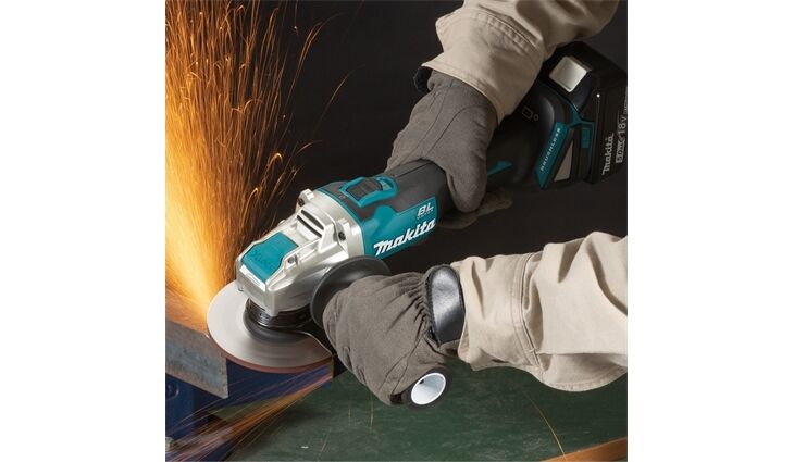 Makita Akku-Winkelschleifer XLock DGA521ZX1 SOLO